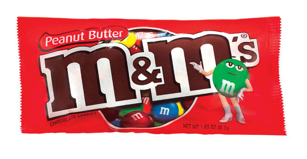 M&M PEANUT BUTTER 1.63OZ