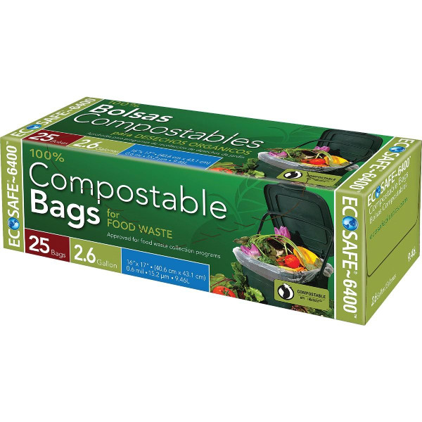 TRASH BAG COMPSTBLE 2.6G