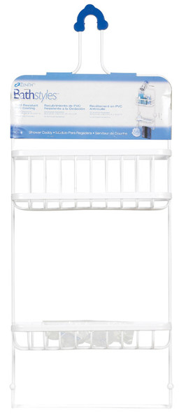 SHOWER CADDY WIRE WHT