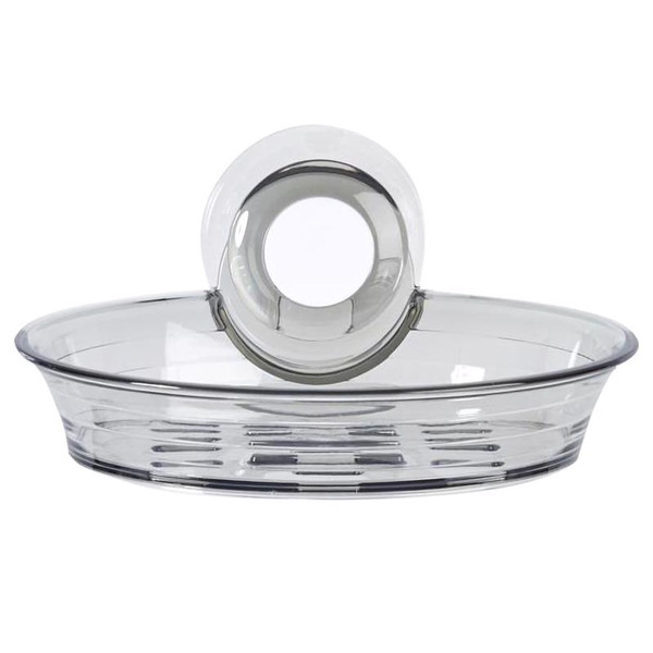 SOAP DISH WMNT GRAY 5