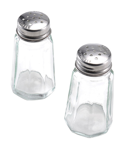 SHAKER S&P 1OZ CUT GLASS