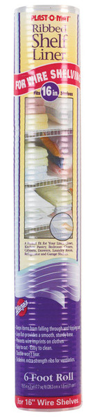 SHELF LINER15.5X6CLR