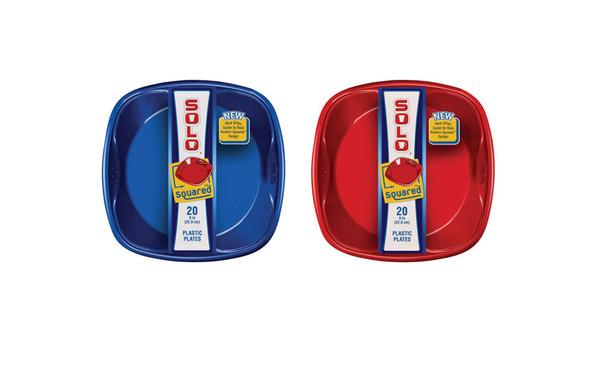 PLATE PLASTIC 9