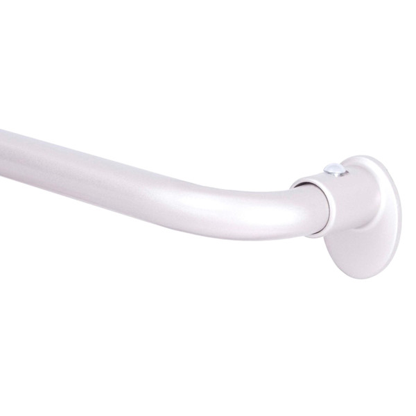 CURTAIN ROD SILVER 48