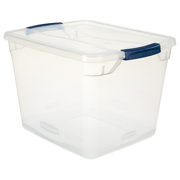 STORAGE TOTE CLEAR 30QT