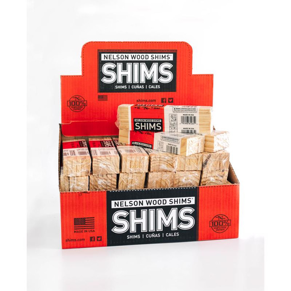 WOOD SHIMS 8 12PK