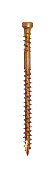 TRIM SCREW #8 X 2L GRK Fasteners RT Composite No. 8 X 2 in. L Star Coated Screws 725 pk