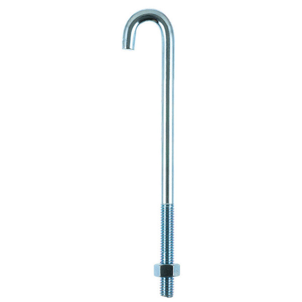BOLT J W/NUT 3/8X7