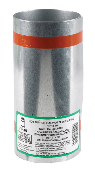 FLASHING GALV STD10X10