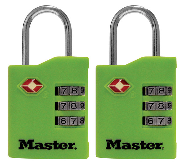 LUGGAGE LOCK 1-3/8 2PK