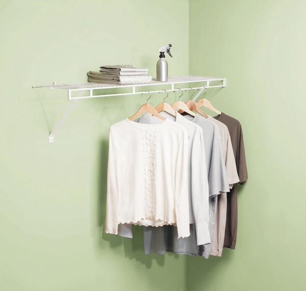 SHELF WRDROBE 48X12WHT