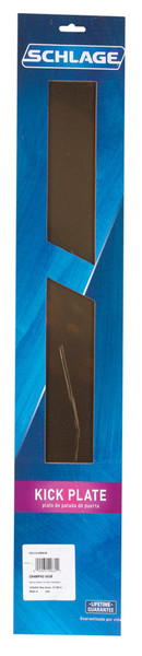 KICK PLATE BRS 6X30