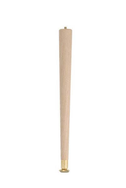 TABLE LEG RND 3.5 WOOD