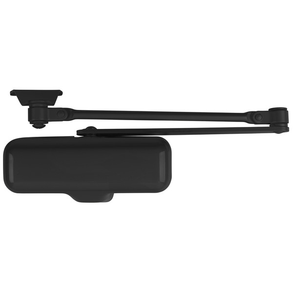 DOOR CLOSER STEEL MT BLK