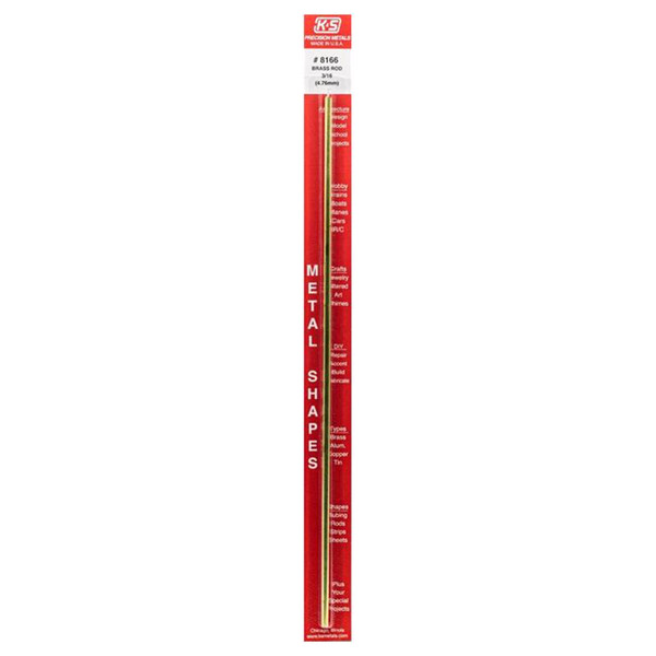 ROD SOLID BRASS 12X3/16