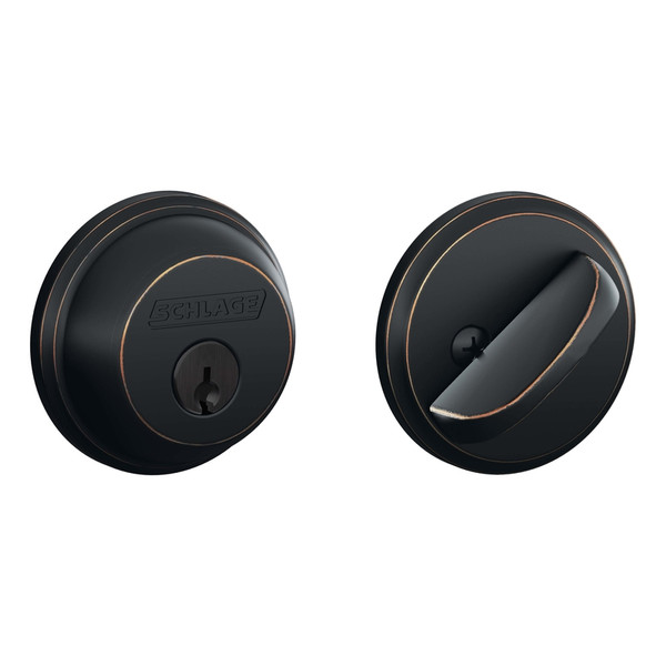 DEADBOLT 1CYLINDER BRZ