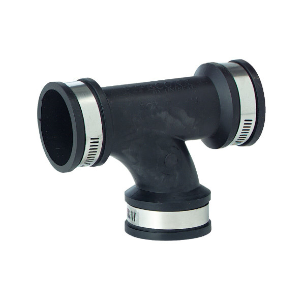 DWV TEE FLEX PVC 1-1/2