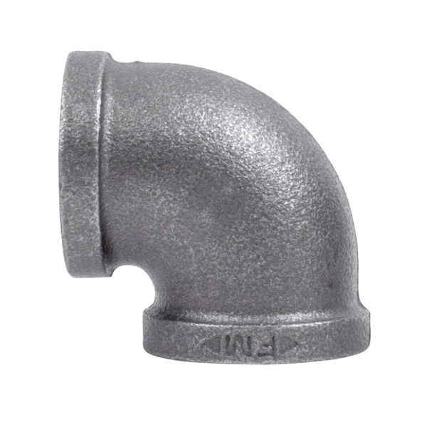 ELBOW 90D 2-1/2 BLK