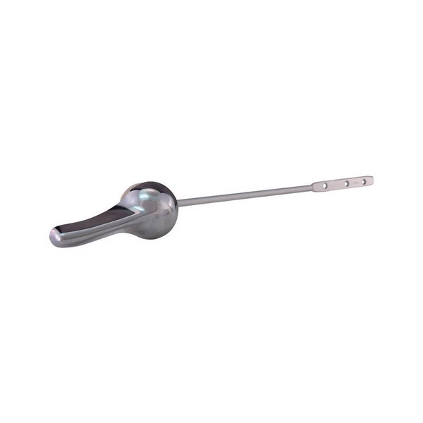 FLUSH LEVER PLASTIC Plumb Pak Flush Lever Silver Chrome Plated Plastic For Universal