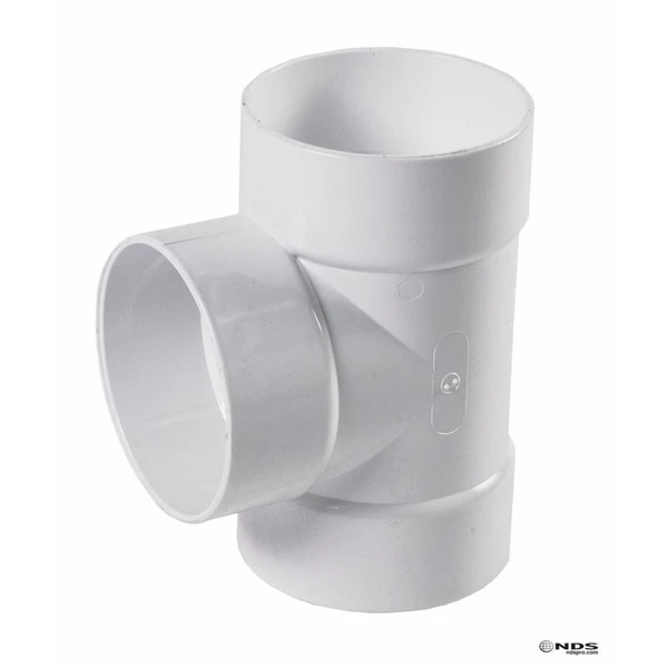 TEE PVC SEWER&DR 4HXHXH