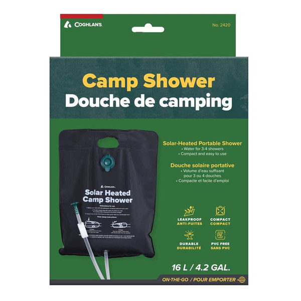 SLR SHWR POLY BLK 4.2GAL