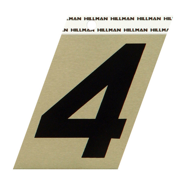 3" BLK/GLD #4 ADHV 1PC