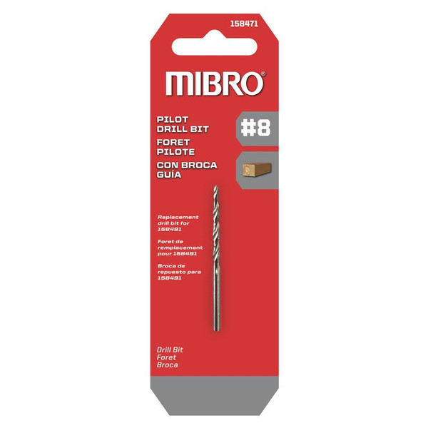 PILOT DRILL BIT REPL #8