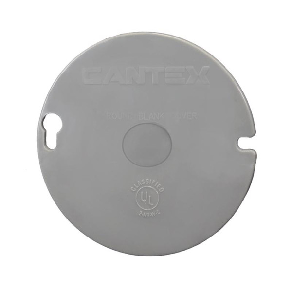 CEILING BOX CVR RND 4"