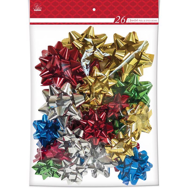 BOWS PAPER TALL 26PC