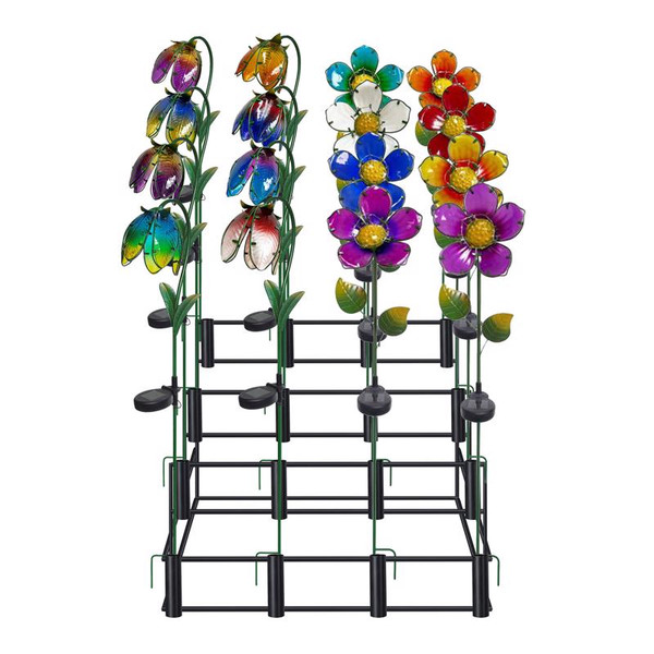SOLAR GRDEN STK FLWR 33"