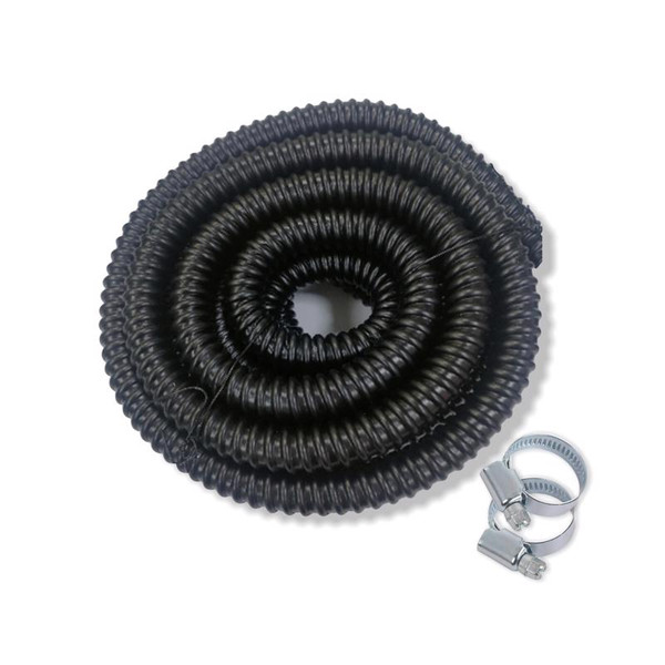 TUBING PLASTIC BLACK 15'