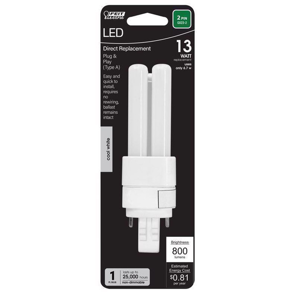 FT LED PL G240-1 CW 13W