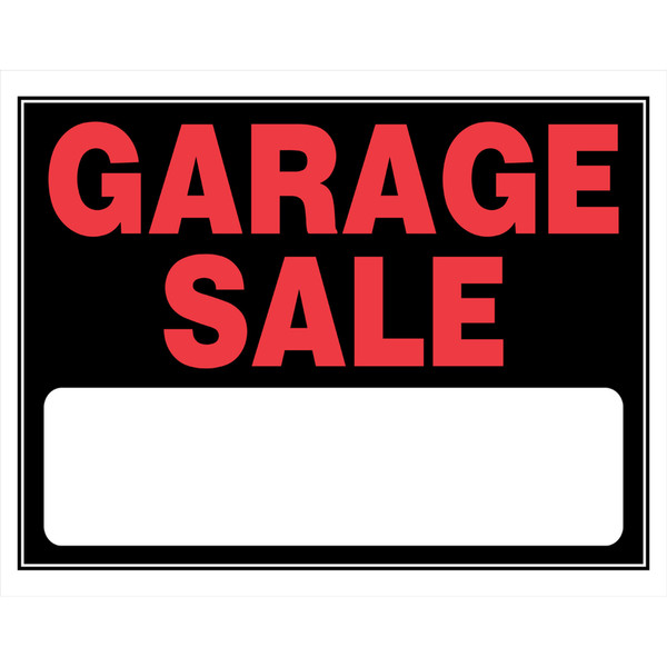 GARAGE SALE SIGN 15"X19"