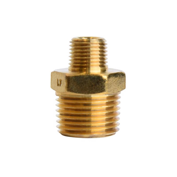 HEX NIPPLE 3/8"X1/8" MPT