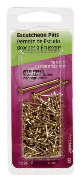 ESCUTCHEON1/2X18BRS PLTE