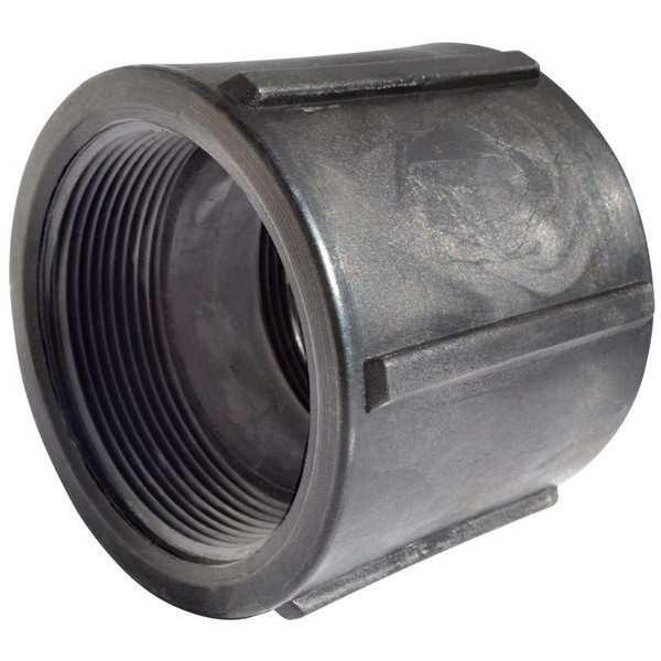 COUPLING NPT 1/2" BLK