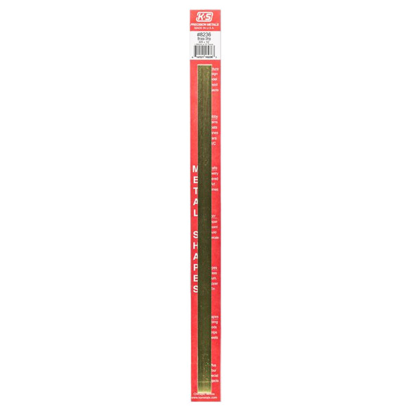 METAL STRIP BRASS 0.5"