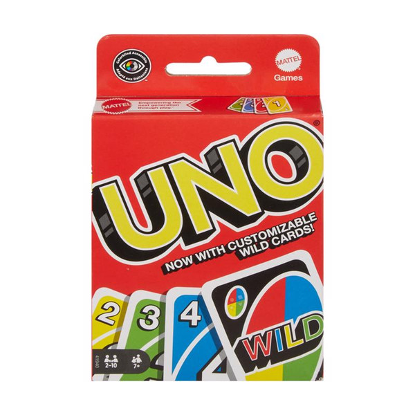 CARD GAME UNO 7+Y 108PC