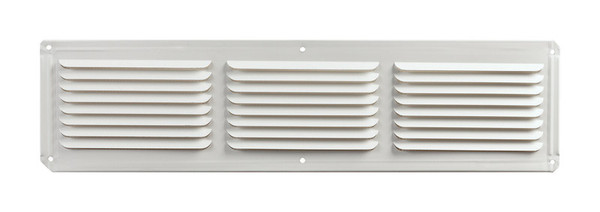 UNDEREAVE VENT WHT 4X16"