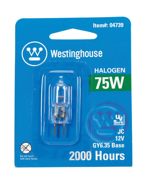 BULB 75W T4 HALOGN 12VOL