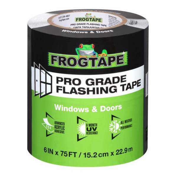 FLASHING TAPE BLK 6"X75'