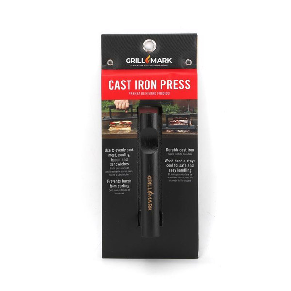 MEAT PRES CST IRN/WD BLK