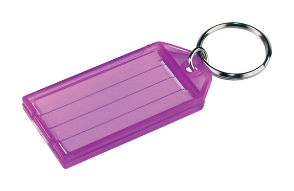 KEY RING ID TAG 2PK