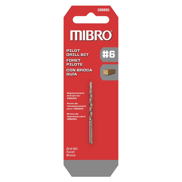 PILOT DRILL BIT REPL #6