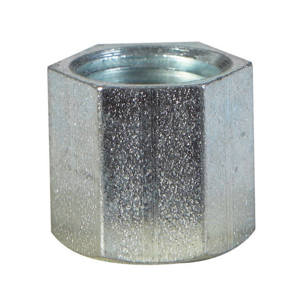 CAP HEX 3/8" GALVANIZED