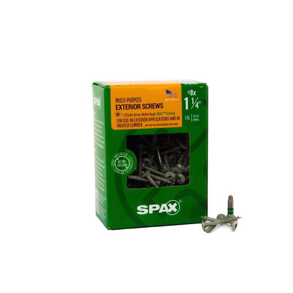 CONSTR SCREW #8X1-1/4"