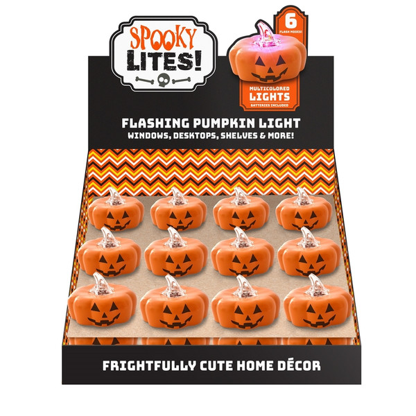 LIGHT PUMPKINS MULT 3"L