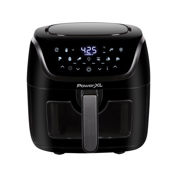 AIR FRYER SMRT BLK 8QT