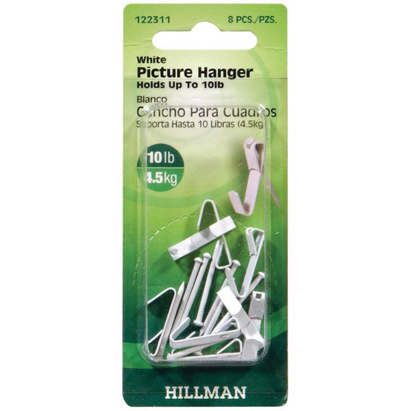 PICTURE HANGER10#WHT CD8