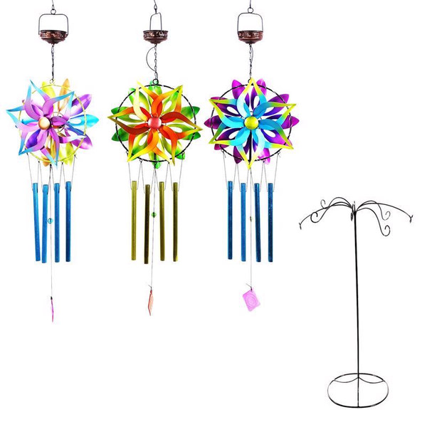 WIND CHIME SPINNER 35"